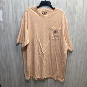 CARHARTT Men's (Size‎ XLT) Short Sleeve Crew Neck Pocket T-Shirt 100% Cotton 31A